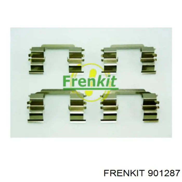 901287 Frenkit Комплект пружинок кріплення дискових колодок, передніх