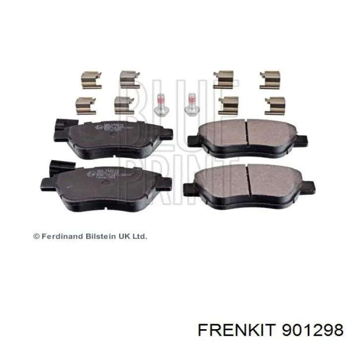 Купити 901298 Frenkit Комплект пружинок кріплення дискових колодок, задніх