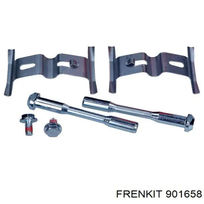 901658 Frenkit Комплект пружинок кріплення дискових колодок, передніх