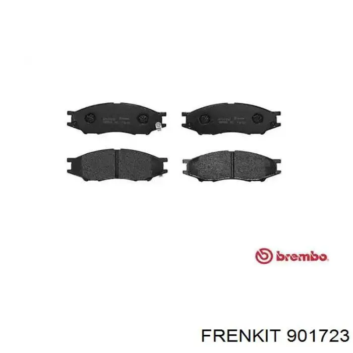 901723 Frenkit Комплект пружинок кріплення дискових колодок, передніх