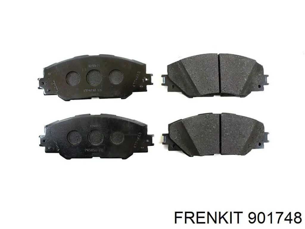 Комплект пружинок кріплення дискових колодок, передніх Frenkit 901748 ціна, від 10.87 USD