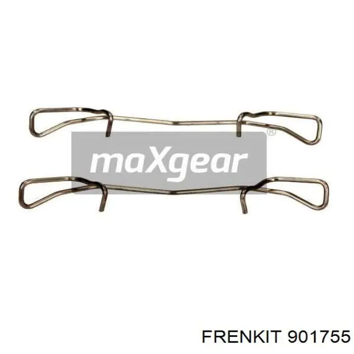 901755 Frenkit комплект пружинок кріплення дискових колодок, задніх