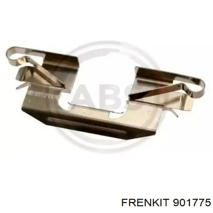 901775 Frenkit комплект пружинок кріплення дискових колодок, передніх
