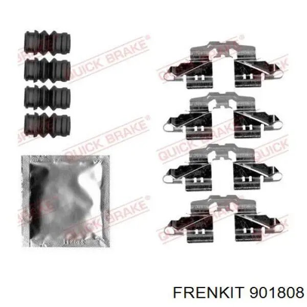 Купити 901808 Frenkit Ремкомплект гальмівних колодок