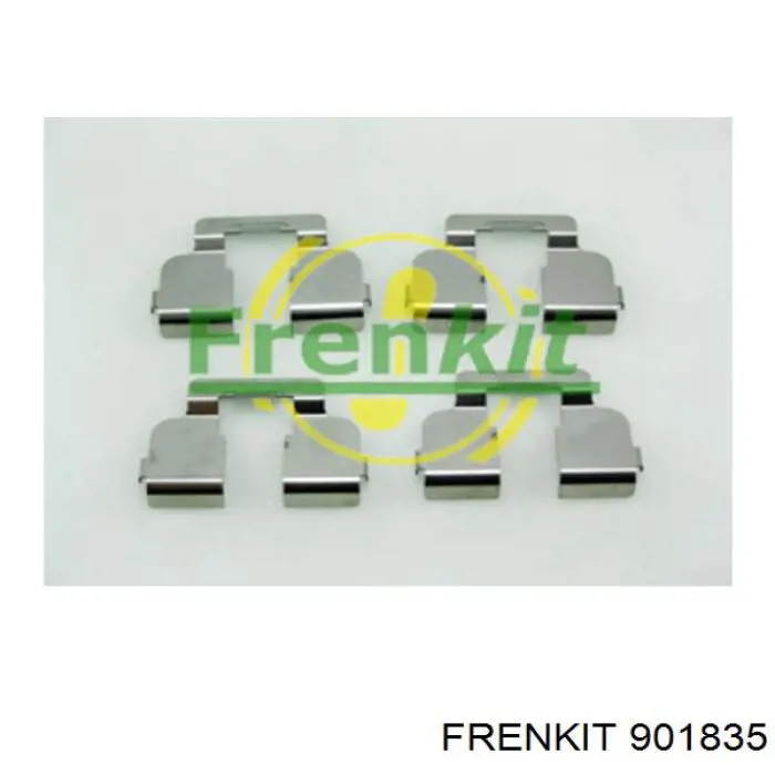 Комплект пружинок кріплення дискових колодок, передніх Frenkit 901835 ціна, від 6.19 USD