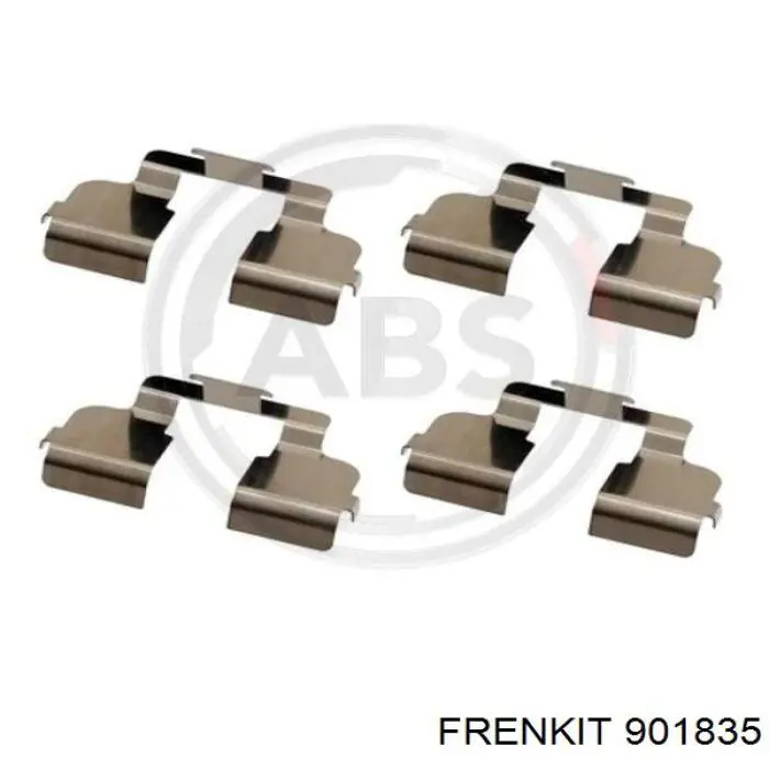 Купити 901835 Frenkit Комплект пружинок кріплення дискових колодок, передніх