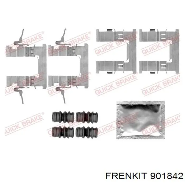 901842 Frenkit Пружинна засувка супорта