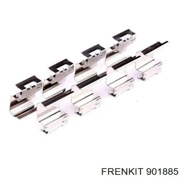 Ремкомплект гальмівних колодок Frenkit 901885 ціна, від 10.64 USD