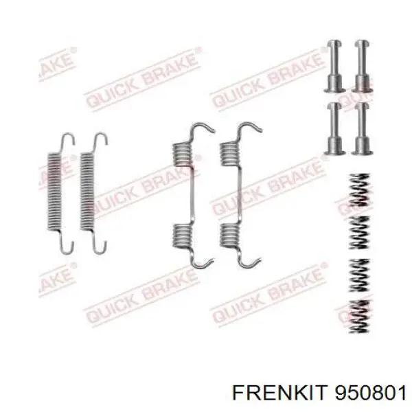 950801 Frenkit Ремкомплект торм. колодок