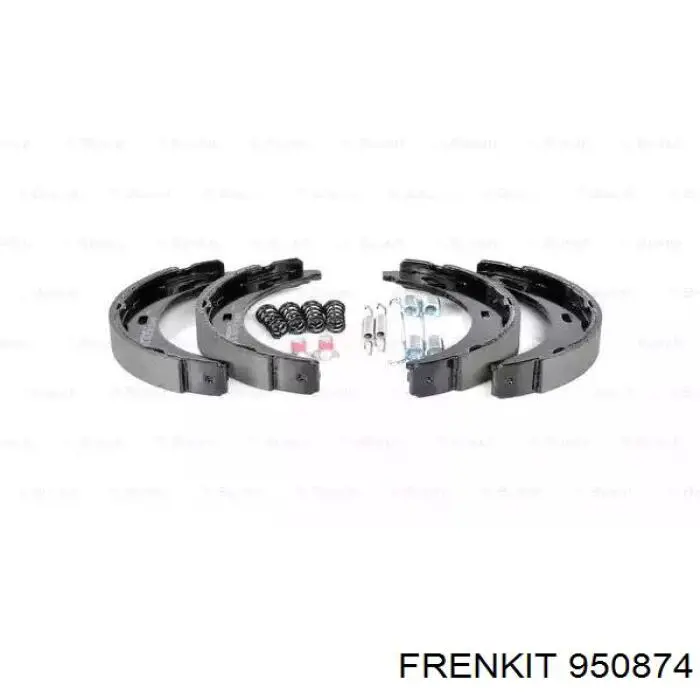 950874 Frenkit Ремкомплект задніх гальм