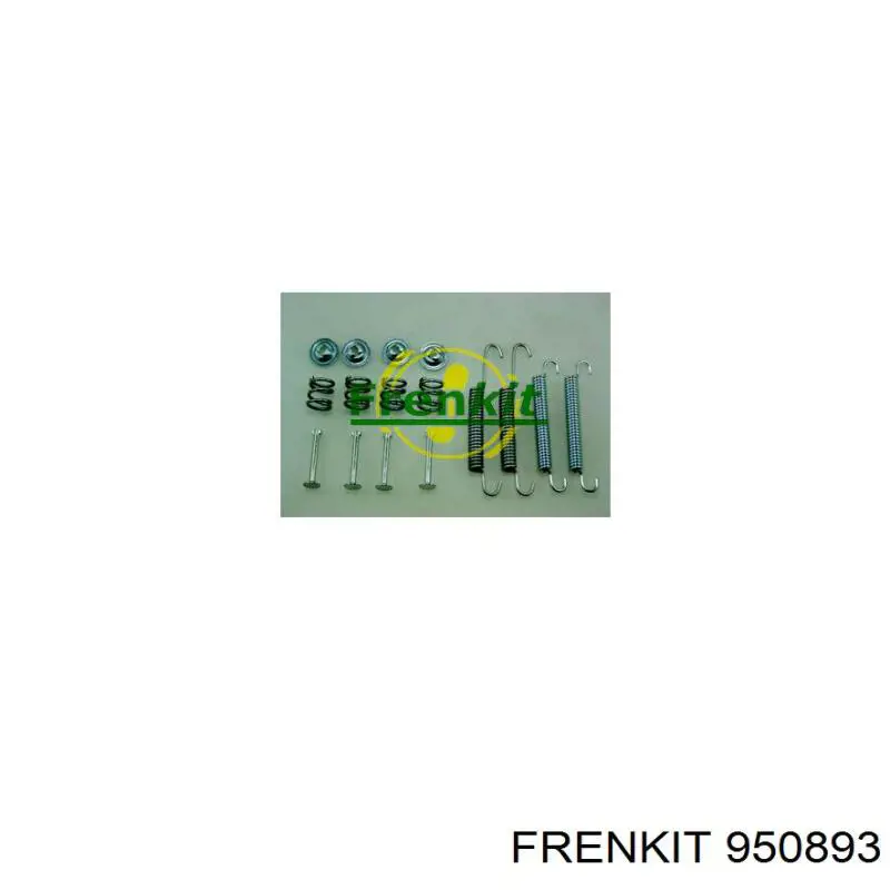 Монтажний комплект задніх барабанних колодок Frenkit 950893 ціна, від 6.62 USD