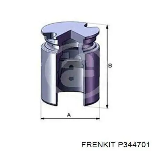 Поршень тормозного суппорта заднего  FRENKIT P344701