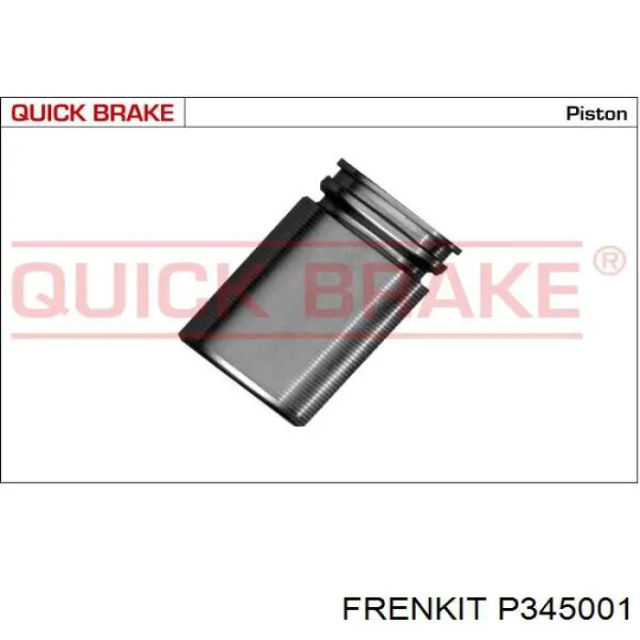 P345001 Frenkit поршень супорту гальмівного, заднього
