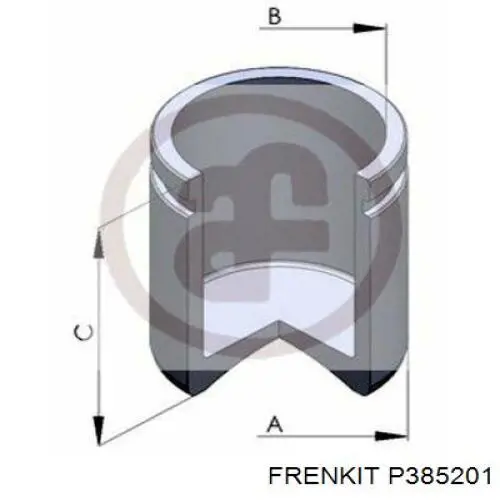 Поршень гальмівного супорта заднього Frenkit P385201 ціна, від 7.72 USD