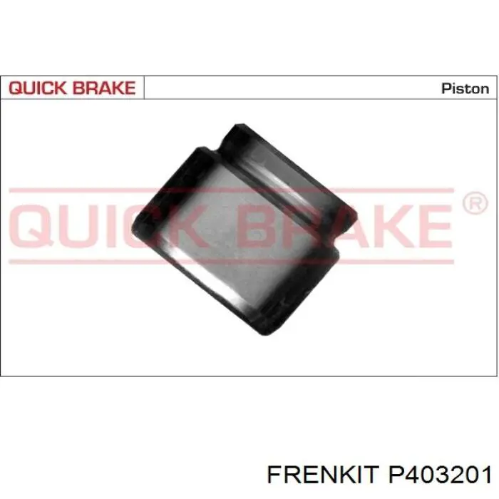 Поршень супорта гальмівного, переднього Frenkit P403201 ціна, від 3.05 USD