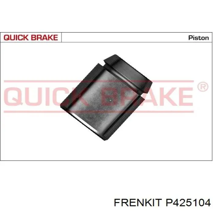 185068 Quick Brake поршень супорту гальмівного, заднього