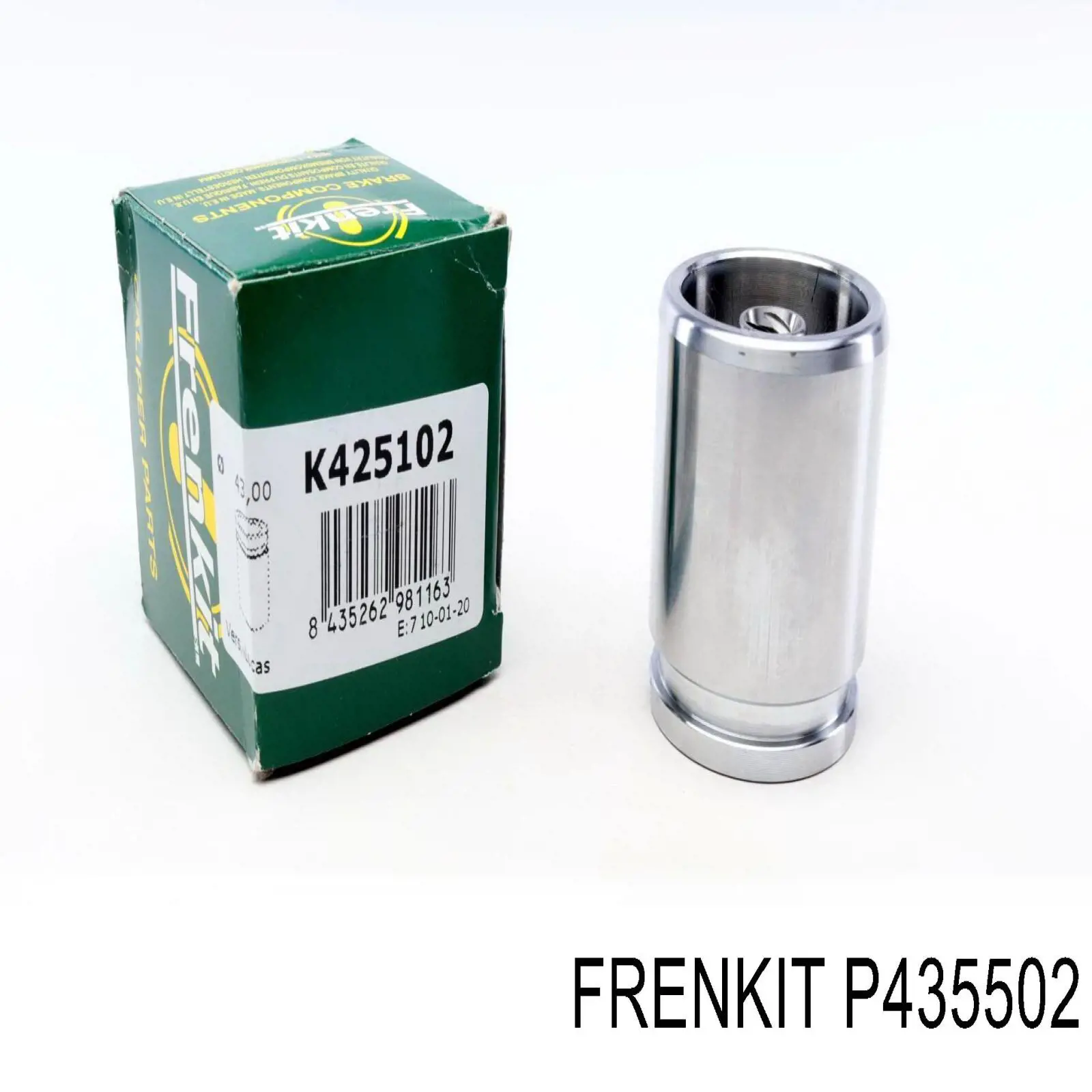 Поршень супорта гальмівного, переднього Frenkit P435502 ціна, від 8.70 USD