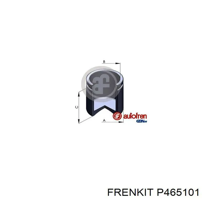 P465101 Frenkit поршень супорту гальмівного, переднього