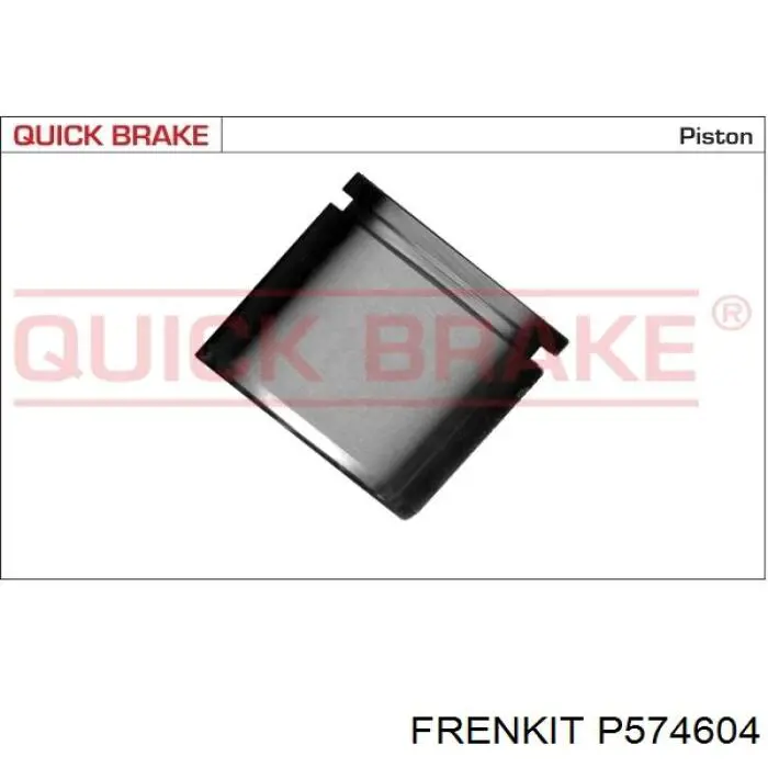 P574604 Frenkit Поршень гальмівного супорта переднього