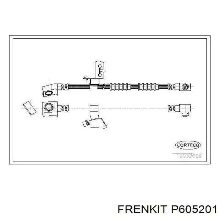 Поршень супорта гальмівного, переднього Frenkit P605201 ціна, від 10.18 USD