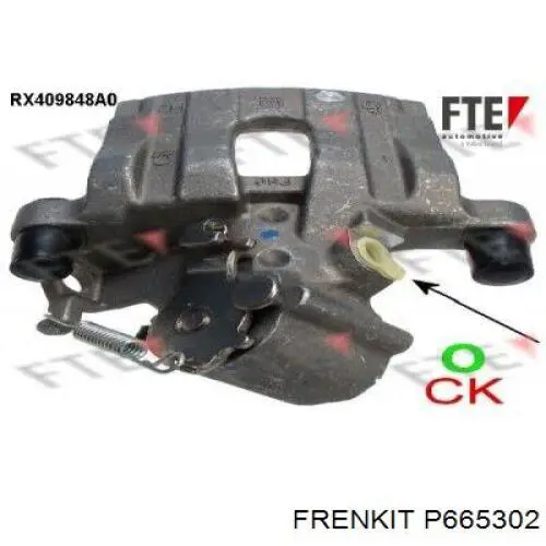 Поршень супорта гальмівного, переднього Frenkit P665302 ціна, від 17.10 USD