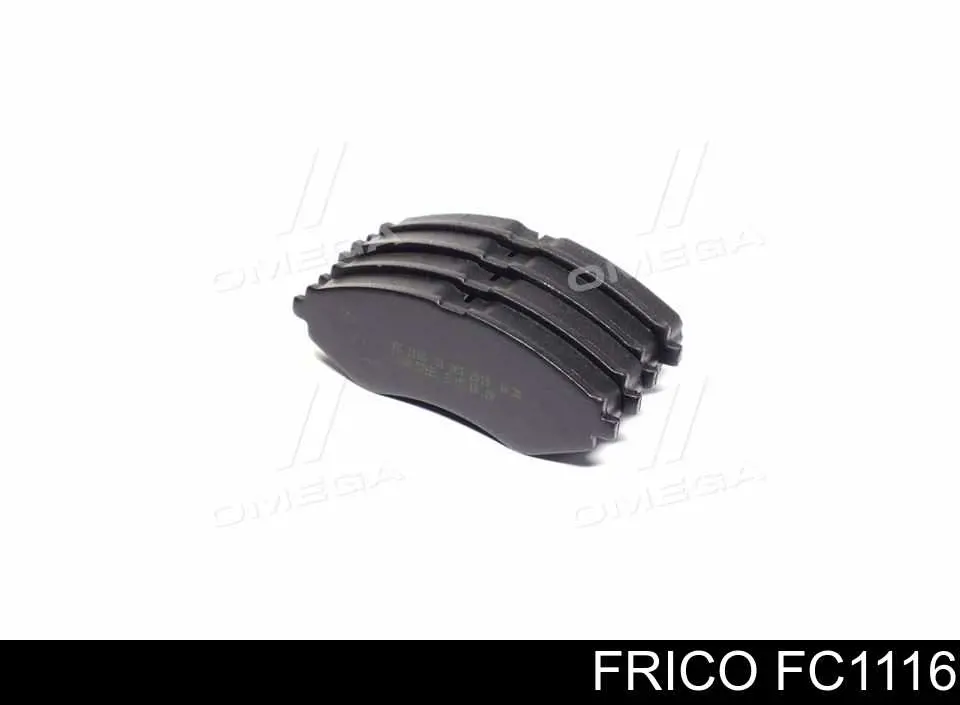 Гальмівні колодки Frico FC1116 ціна, від 7.70 USD