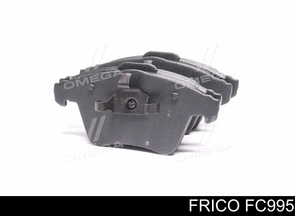 Передні тормозні колодки FC995 Frico