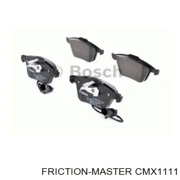 Гальмівні колодки Friction Master CMX1111 ціна, від 49.17 USD