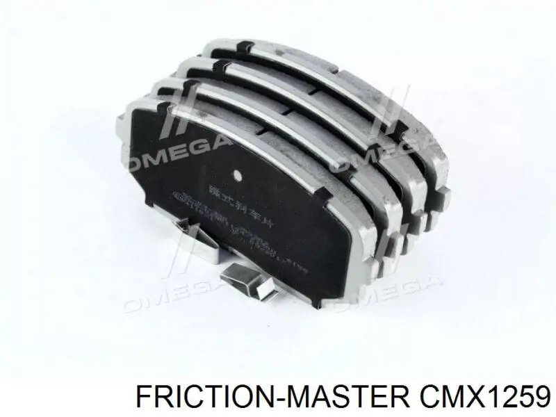 CMX1259 Friction Master колодки гальмові задні, дискові