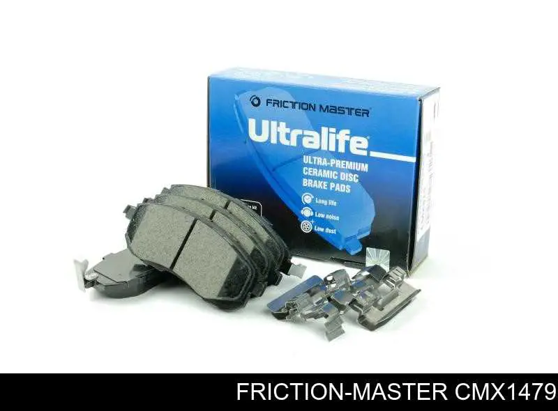 Гальмівні колодки Friction Master CMX1479 ціна, від 57.13 USD
