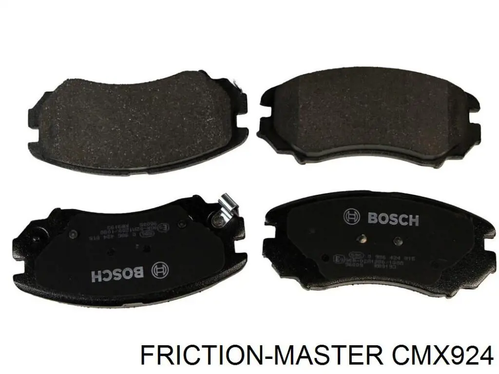 CMX924 Friction Master Передні гальмівні колодки