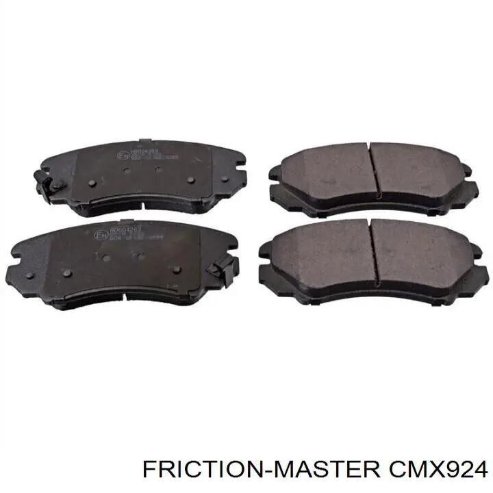 Гальмівні колодки Friction Master CMX924 ціна, від 20.27 USD