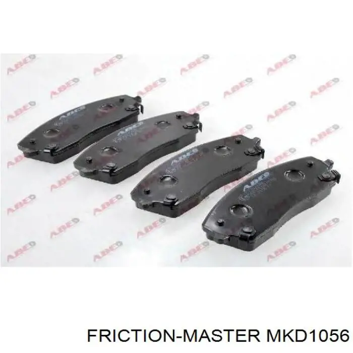 MKD1056 Friction Master колодки гальмівні передні, дискові
