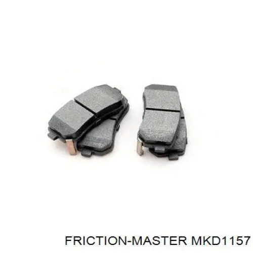 Купити MKD1157 Friction Master Задні колодки