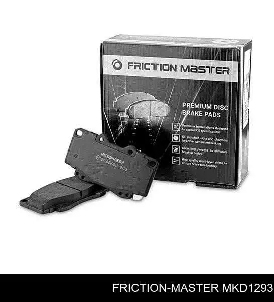 MKD1293 Friction Master колодки гальмівні передні, дискові