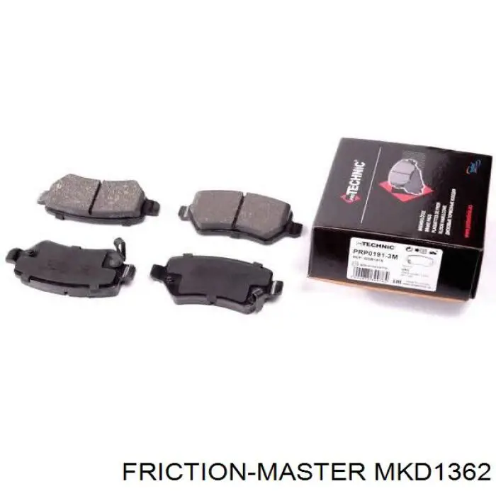 Купити MKD1362 Friction Master Задні колодки