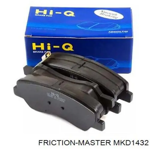 Гальмівні колодки Friction Master MKD1432 ціна, від 20.72 USD