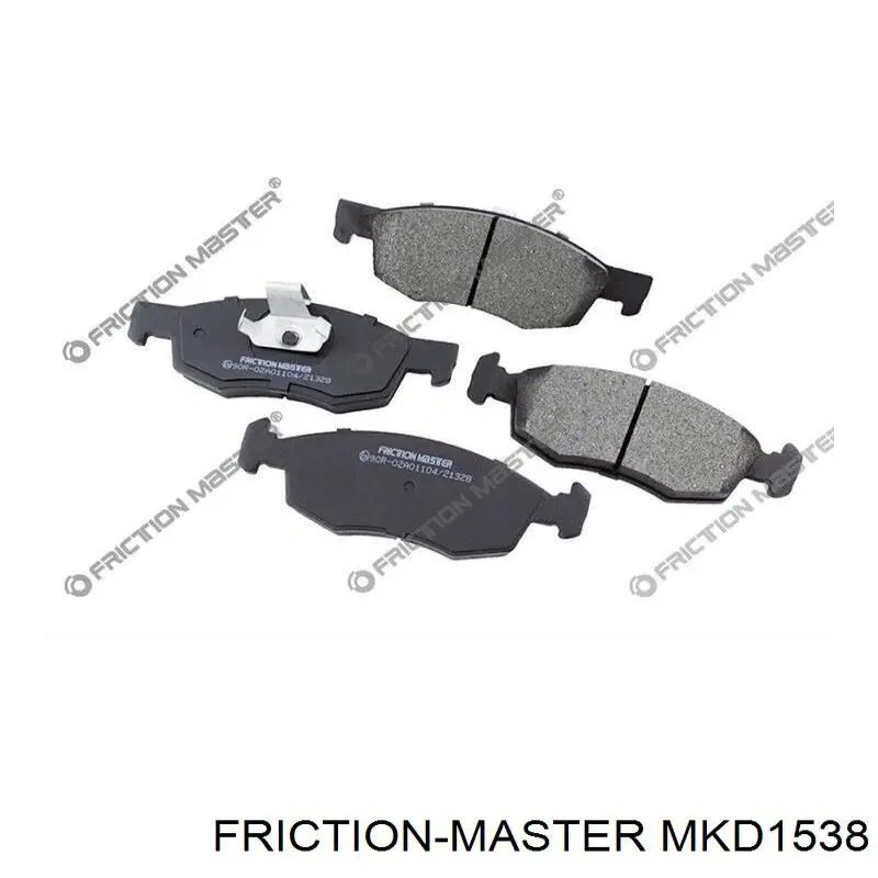 Передні тормозні колодки MKD1538 Friction Master