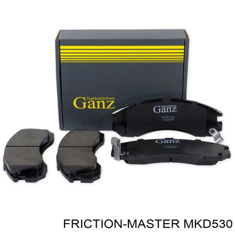 MKD530 Friction Master Передні гальмівні колодки