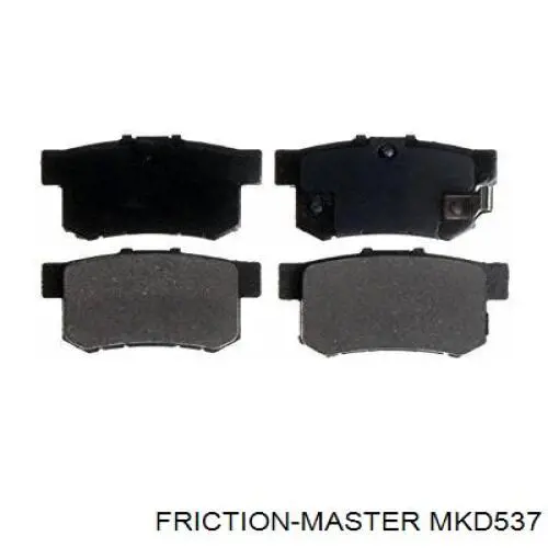 Задні гальмівні колодки MKD537 Friction Master
