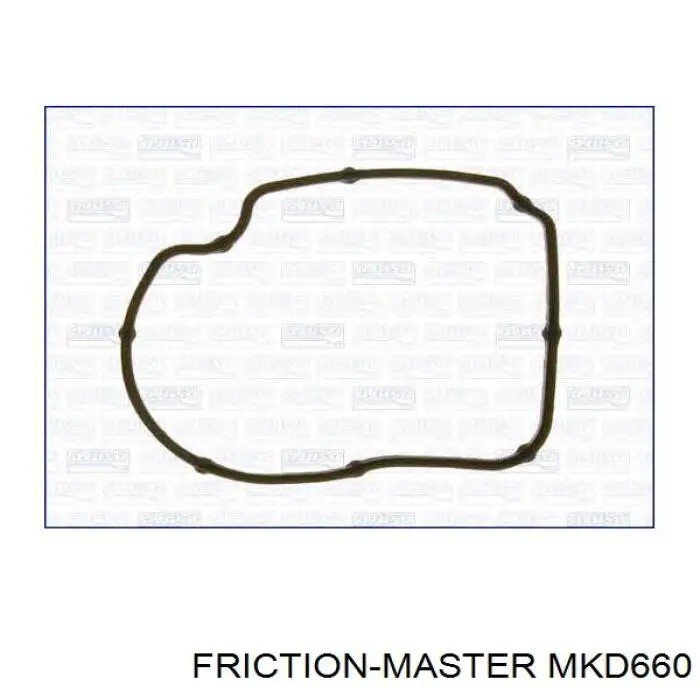 Колодки гальмівні передні, дискові MKD660 Friction Master