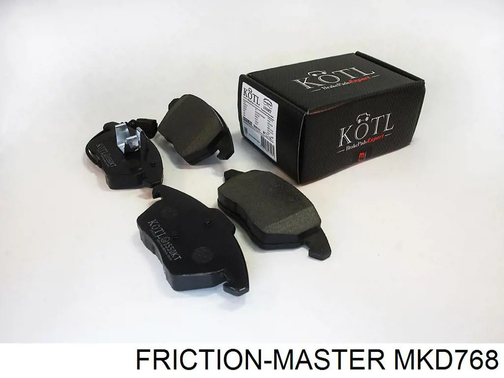 MKD768 Friction Master Передні гальмівні колодки