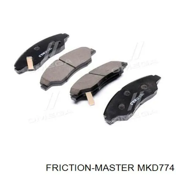 Гальмівні колодки Friction Master MKD774 ціна, від 15.29 USD