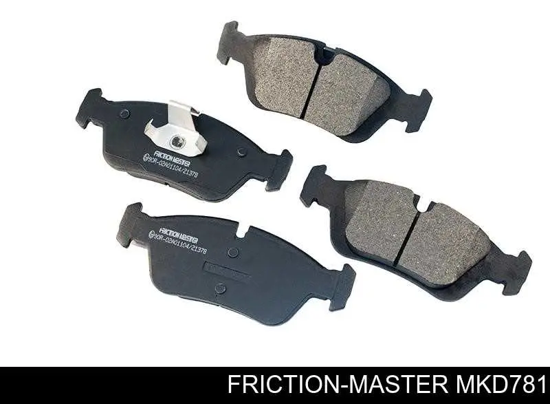 MKD781 Friction Master Передні гальмівні колодки