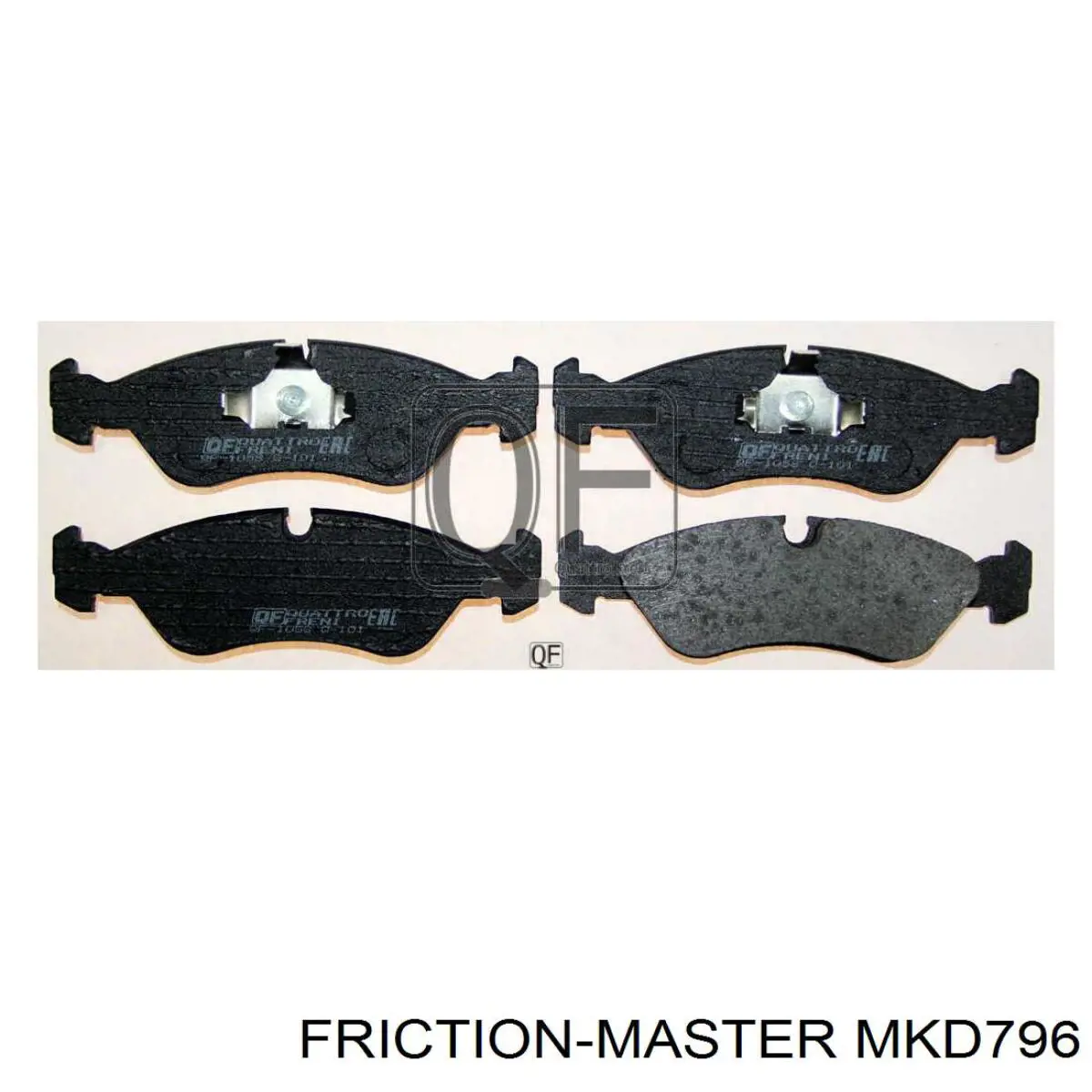 MKD796 Friction Master Передні гальмівні колодки
