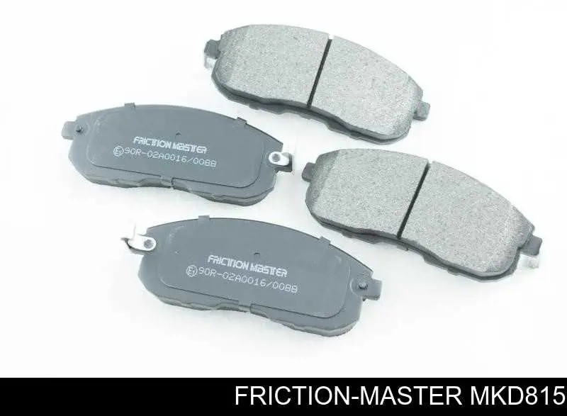 MKD815 Friction Master Передні гальмівні колодки