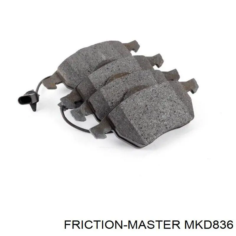 Купити MKD836 Friction Master Колодки гальмівні передні, дискові