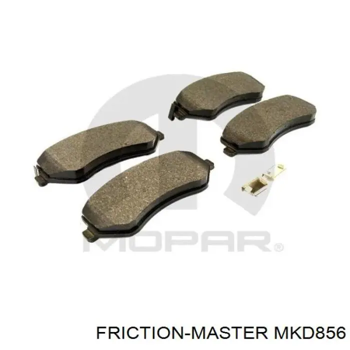 MKD856 Friction Master Передні гальмівні колодки