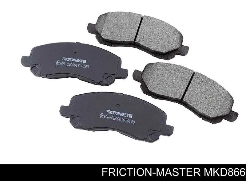 Купити MKD866 Friction Master Колодки гальмівні передні, дискові