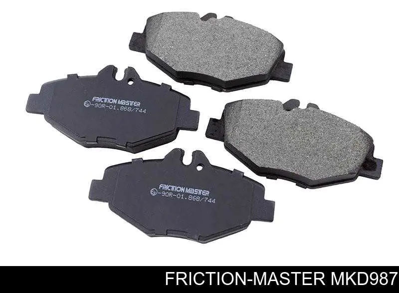MKD987 Friction Master колодки гальмівні передні, дискові